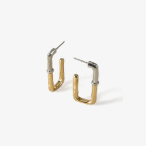 Aretes Sol y Luna Cortos Joyería Yanbal