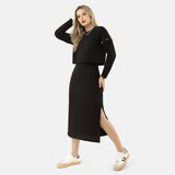 CONJUNTO  chompa y falda SOKSO