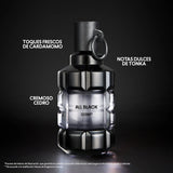 Perfume de hombre All Black, 90 ml