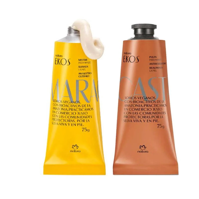 Pulpa Manos Castaña Y Nectar Maracuya Ekos Natura 75g - Maracuya Y Castaña