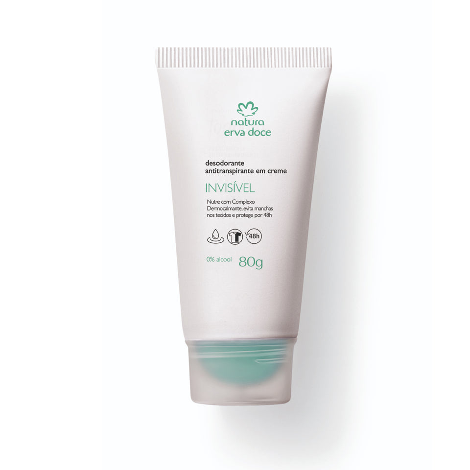 Erva Doce Desodorante antitranspirante en crema invisible 80 g