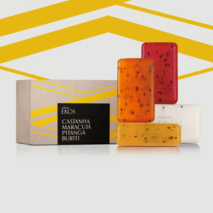 Jabones Ekos (cremosos y exfoliantes refrescantes)