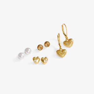 Set Aretes Toque De Amor (4 Pares)Yanbal